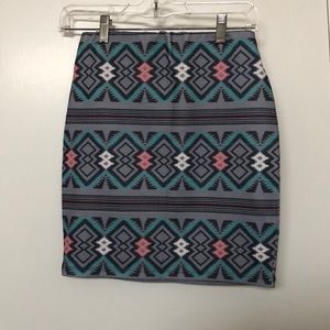 🌶 5 for $20: Printed mini skirt